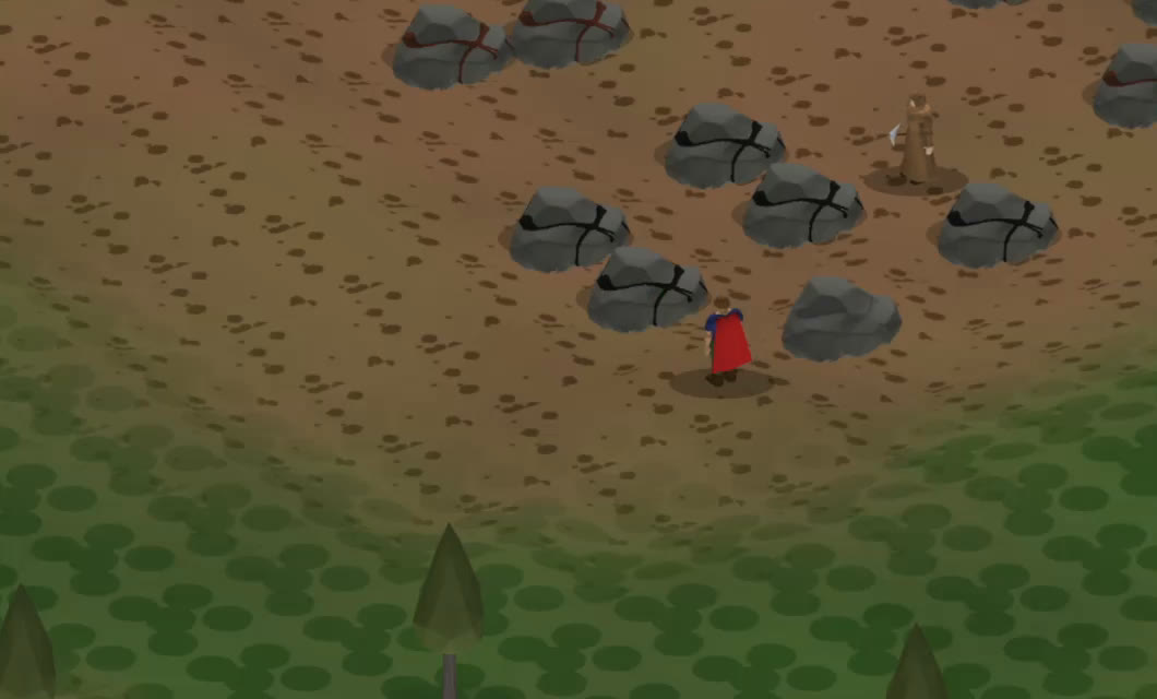 Mining, one of the 13 skills already in the game.